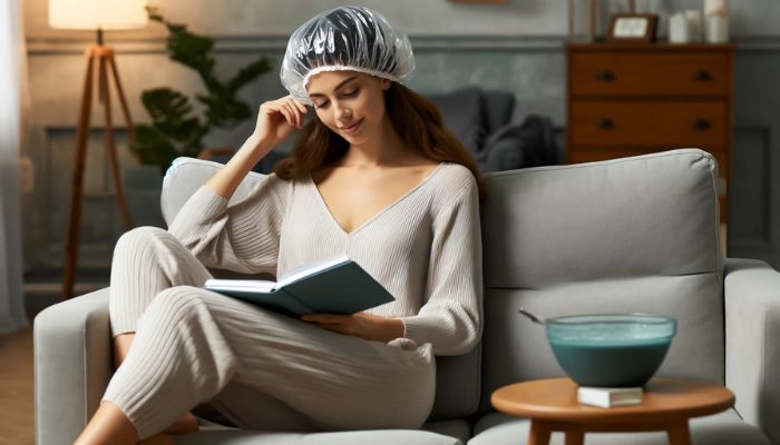 Como hidratar o cabelo durante a noite?